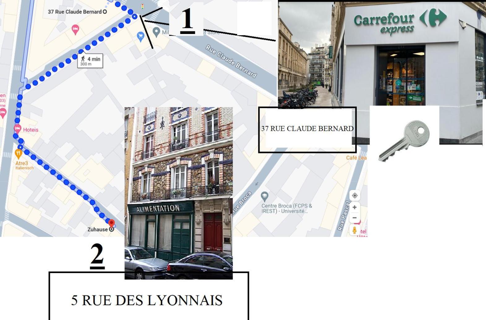 Petite Maison Avec Cour Dans Les Beaux Quartiers-Vous Faites Le Menage- Very Good Prices For T-H-E Location But You Have To Clea-N Th-E Flat Lejlighed Paris Eksteriør billede